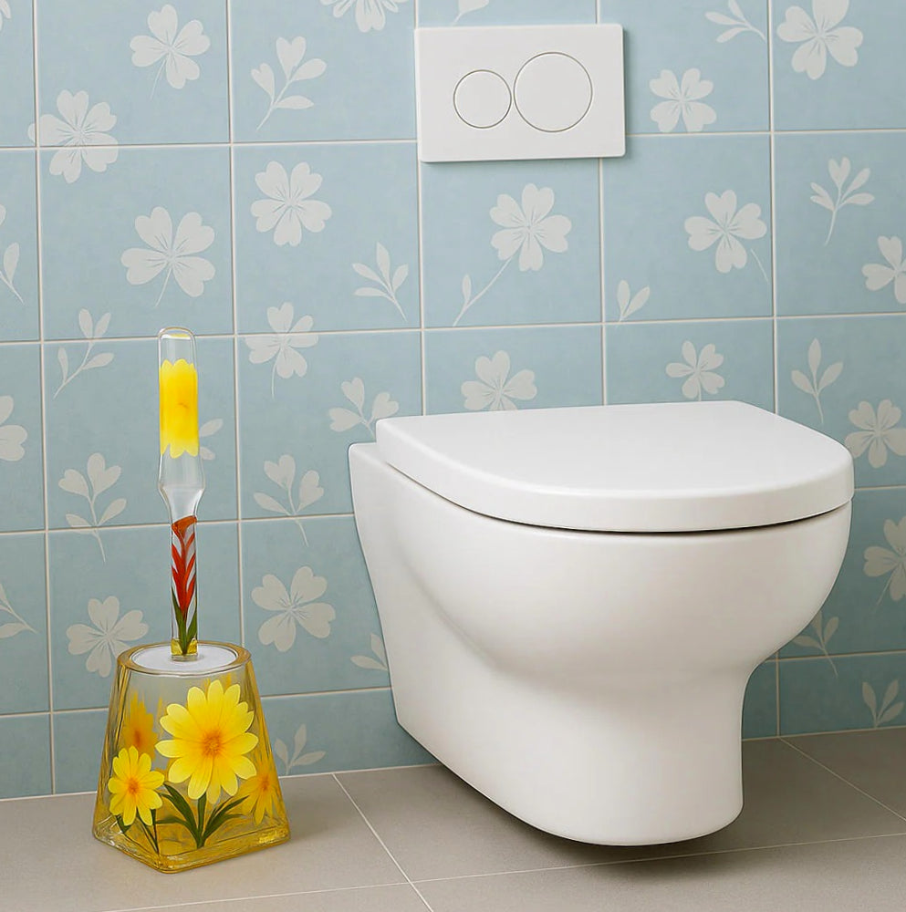Accessori Bagno – Dispenser Spazzolino, Portasapone e Scopino - ambraled