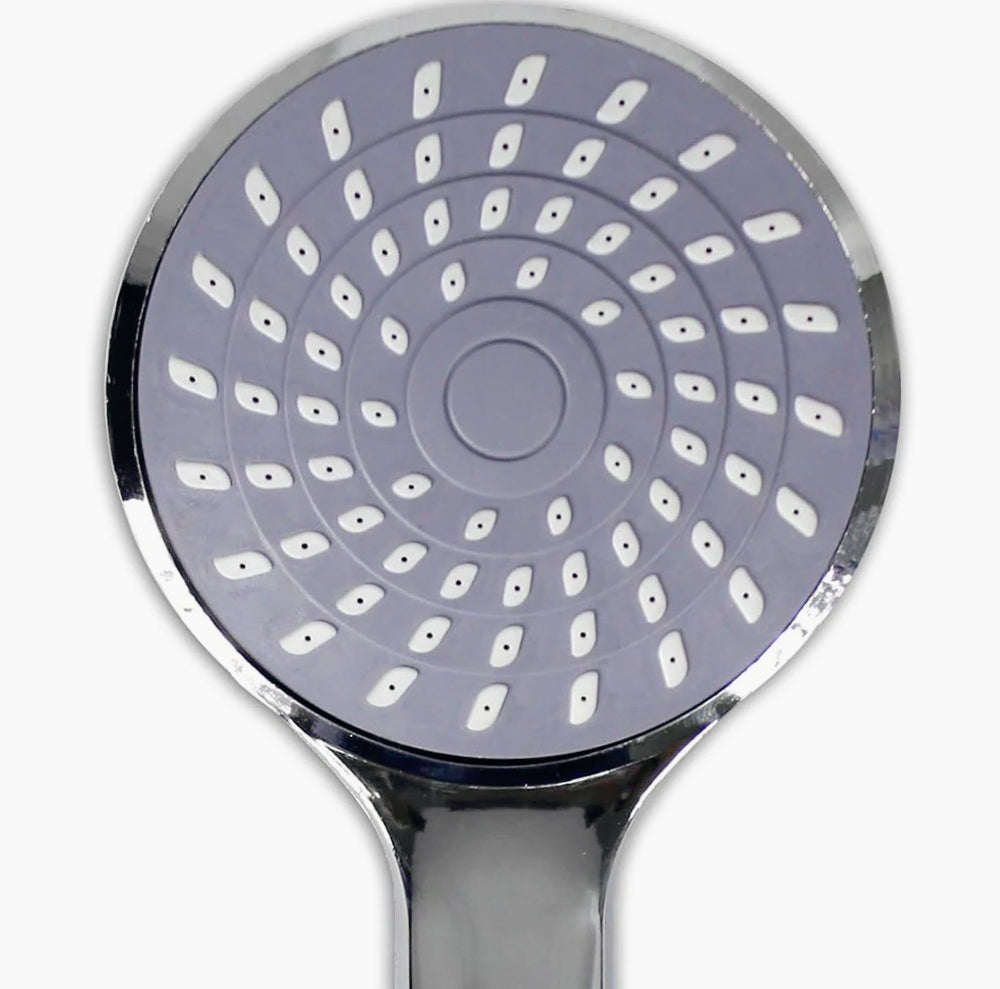Soffione doccia con tubo flessibile 1,8 m e supporto a muro - ambraled