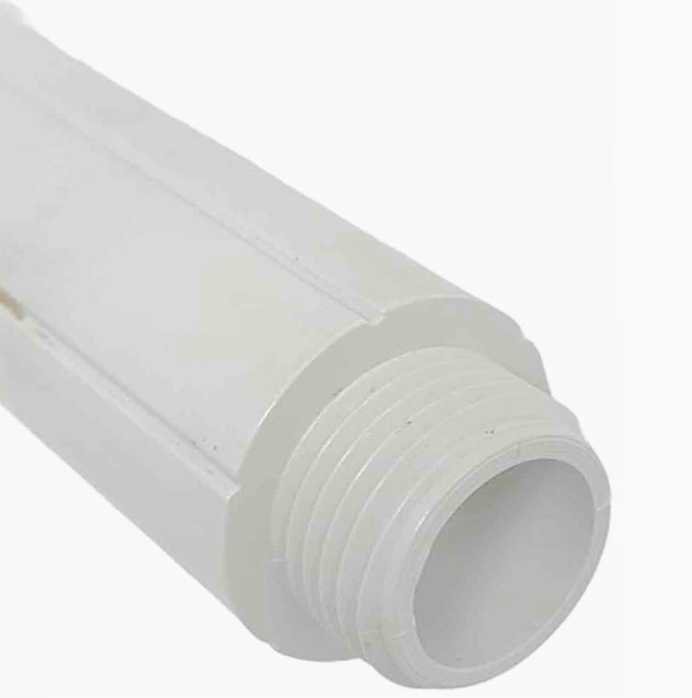 Soffione doccia getto regolabile bianco in ABS, attacco ½ pollice - ambraled