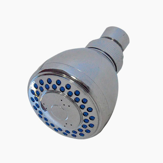 Soffione doccia multigetto tondo con braccio a parete - ambraled