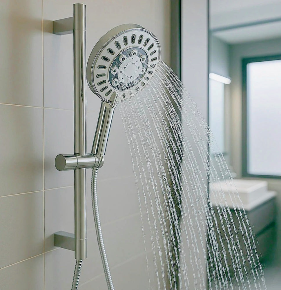 Soffione doccia regolabile con filtro anticalcare – Comfort e protezione in un unico prodotto - ambraled