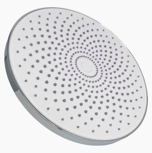 Soffione doccia rotondo 22 cm – ABS, alta pressione, finitura cromata lucida - ambraled