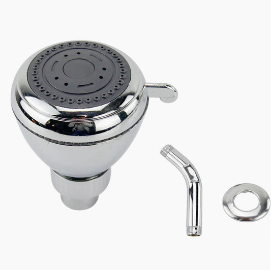 Soffione per doccia tondo 7,5 cm – Multigetto con regolatore del getto - ambraled