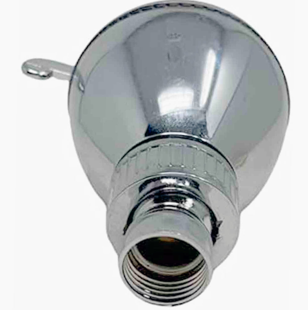 Soffione per doccia tondo cromato lucido – Multigetto, diametro 7 cm - ambraled
