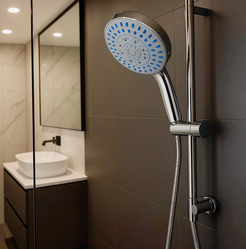 Soffione per vasca da bagno e doccia – Getto regolabile - ambraled