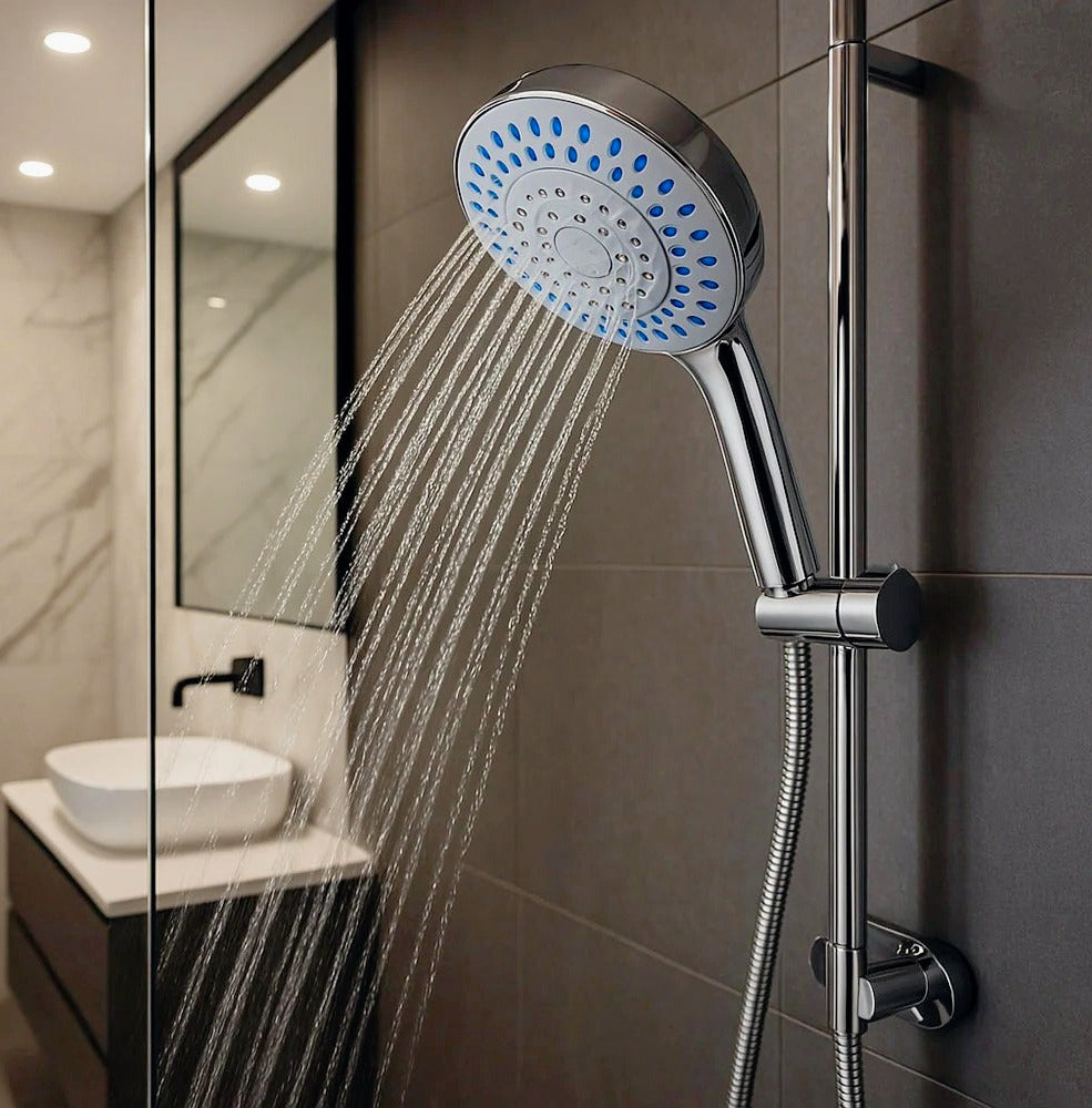 Soffione per vasca da bagno e doccia – Getto regolabile - ambraled