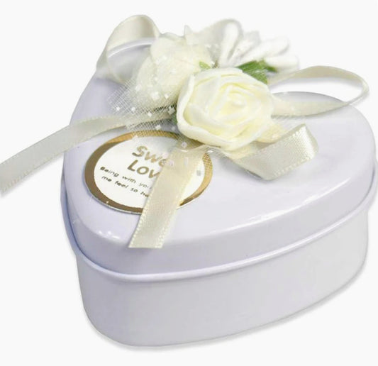 12 scatoline portaconfetti cuore – bomboniere per matrimonio e comunione (60 caratteri) - ambraled