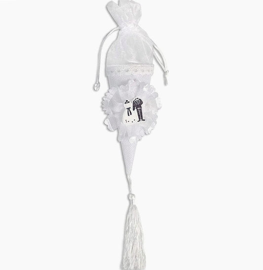 Cono portariso – portaconfetti per matrimonio e confettata - ambraled