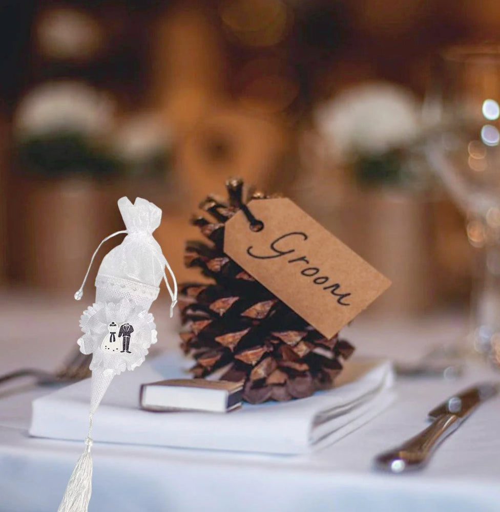 Cono portariso – portaconfetti per matrimonio e confettata - ambraled