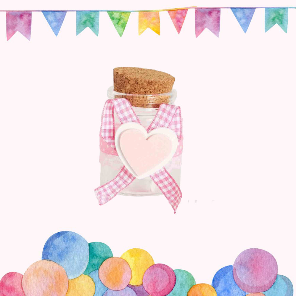 12 bomboniere portaconfetti – per battesimo, nascita e compleanno rosa celeste - ambraled