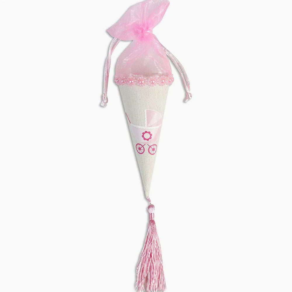 Coni portaconfetti – battesimo, nascita & baby shower rosa & celeste - ambraled