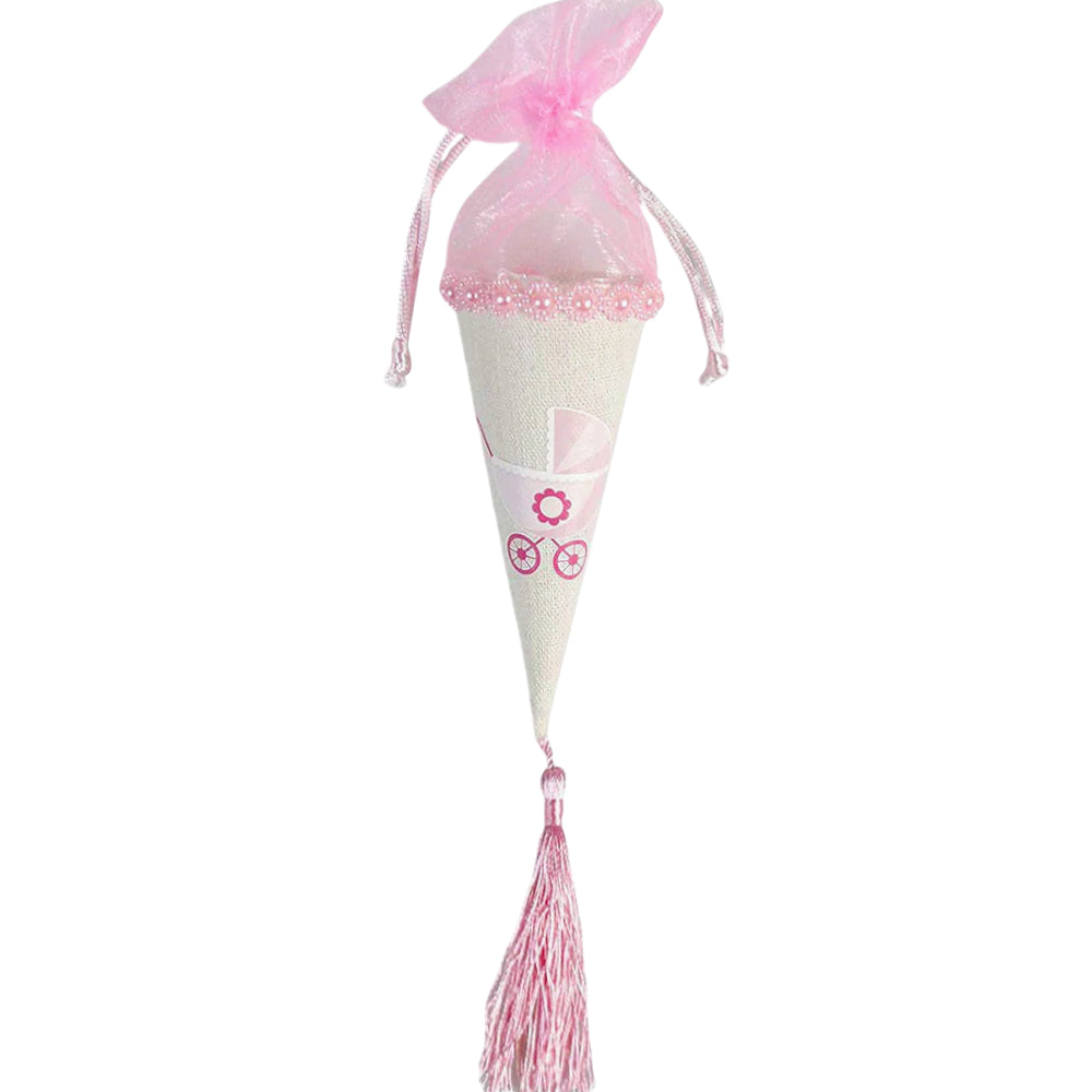 Coni portaconfetti – battesimo, nascita & baby shower rosa & celeste - ambraled