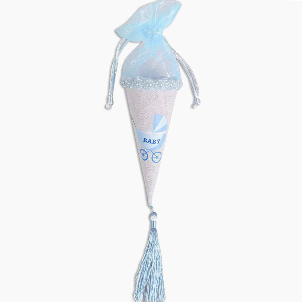 Coni portaconfetti – battesimo, nascita & baby shower rosa & celeste - ambraled