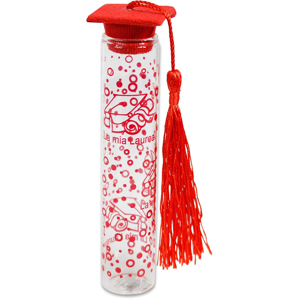 Bomboniere 12 pezzi – cappello laurea vetro portaconfetti - ambraled