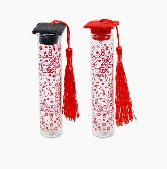 Bomboniere 12 pezzi – cappello laurea vetro portaconfetti - ambraled