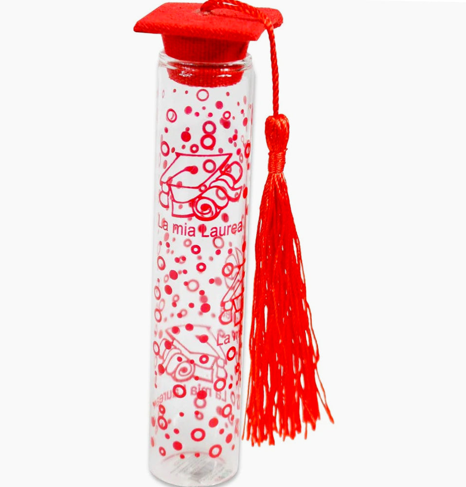 Bomboniere 12 pezzi – cappello laurea vetro portaconfetti - ambraled