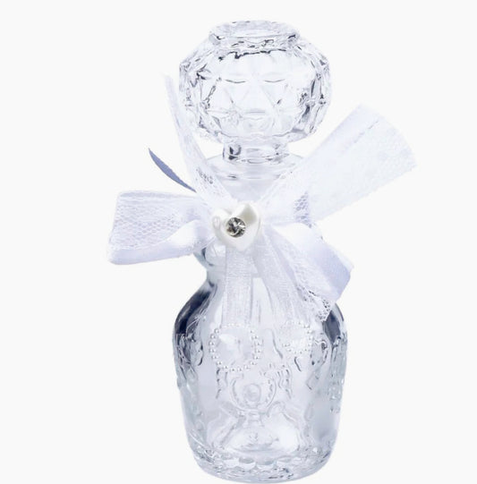 Set 12 bottigliette in vetro per liquori (Whisky, Cognac), perfette come bomboniere - ambraled