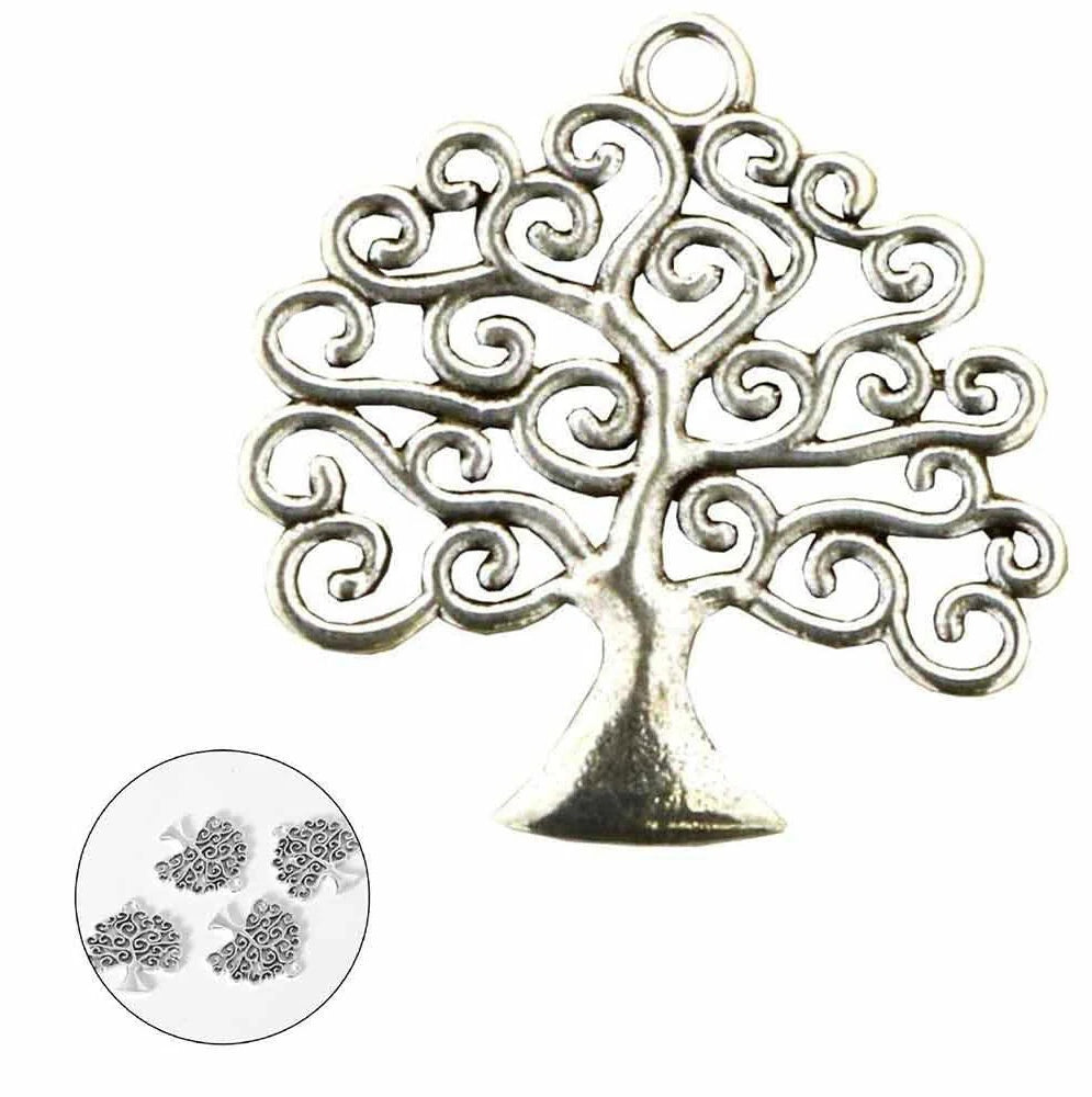 Decorazione bomboniera – 20 ciondoli albero della vita - ambraled