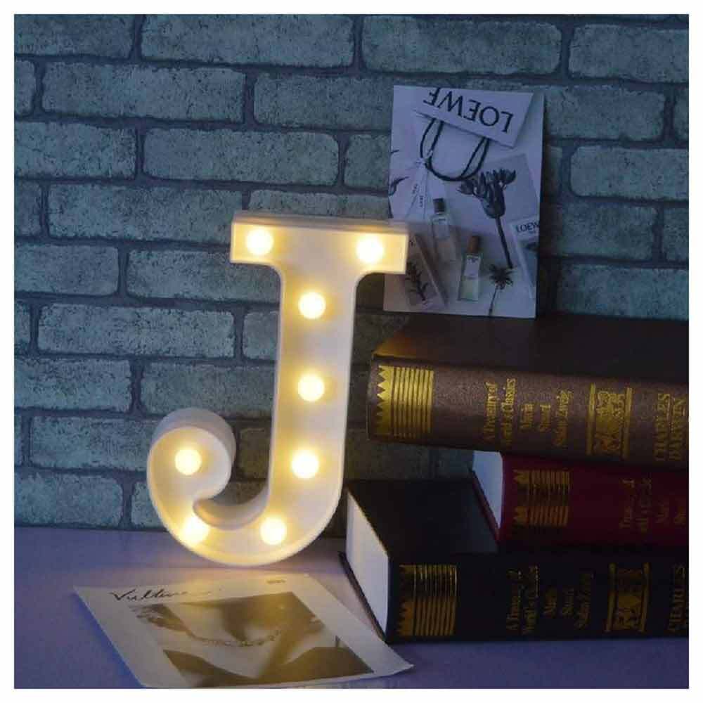 Lettere luminose LED alfabeto A-Z – Luce calda per decorazione casa, compleanni, nozze, feste, bar e eventi - ambraled