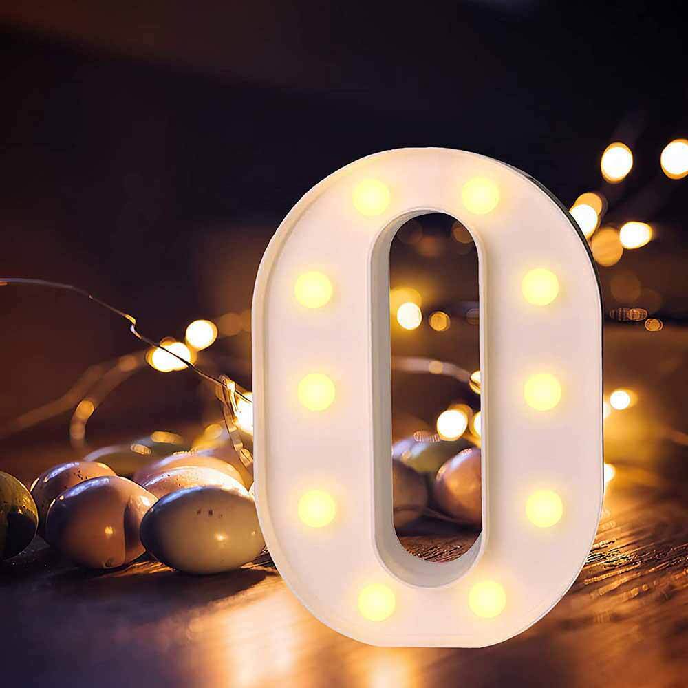 Lettere luminose LED alfabeto A-Z – Luce calda per decorazione casa, compleanni, nozze, feste, bar e eventi - ambraled