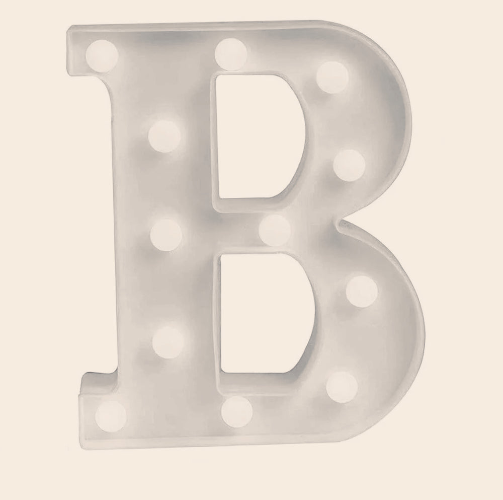 Lettere luminose LED alfabeto A-Z – Luce calda per decorazione casa, compleanni, nozze, feste, bar e eventi - ambraled