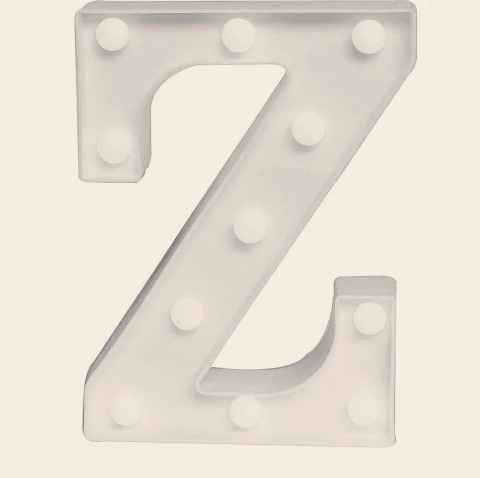 Lettere luminose LED alfabeto A-Z – Luce calda per decorazione casa, compleanni, nozze, feste, bar e eventi - ambraled