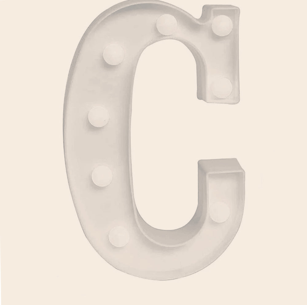 Lettere luminose LED alfabeto A-Z – Luce calda per decorazione casa, compleanni, nozze, feste, bar e eventi - ambraled