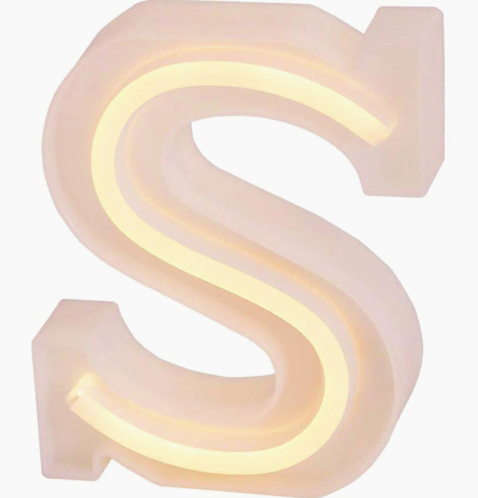 Lettere luminose LED dalla A alla Z – Decorazione festa con luce calda - ambraled