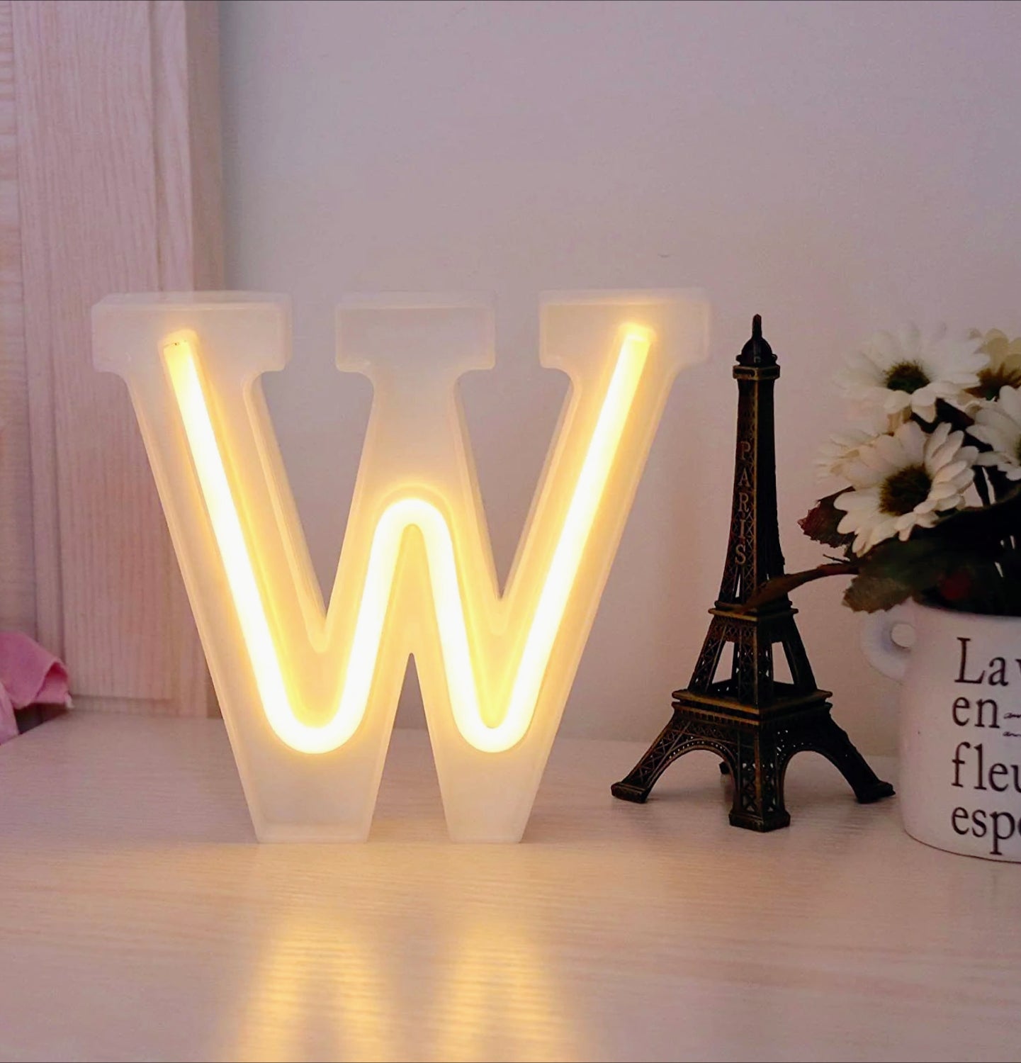Lettere luminose LED dalla A alla Z – Decorazione festa con luce calda - ambraled