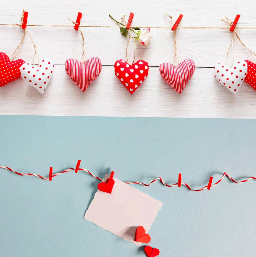 100 mollette in legno rosso 3,5 cm, ideali per decorazione regali e fiori