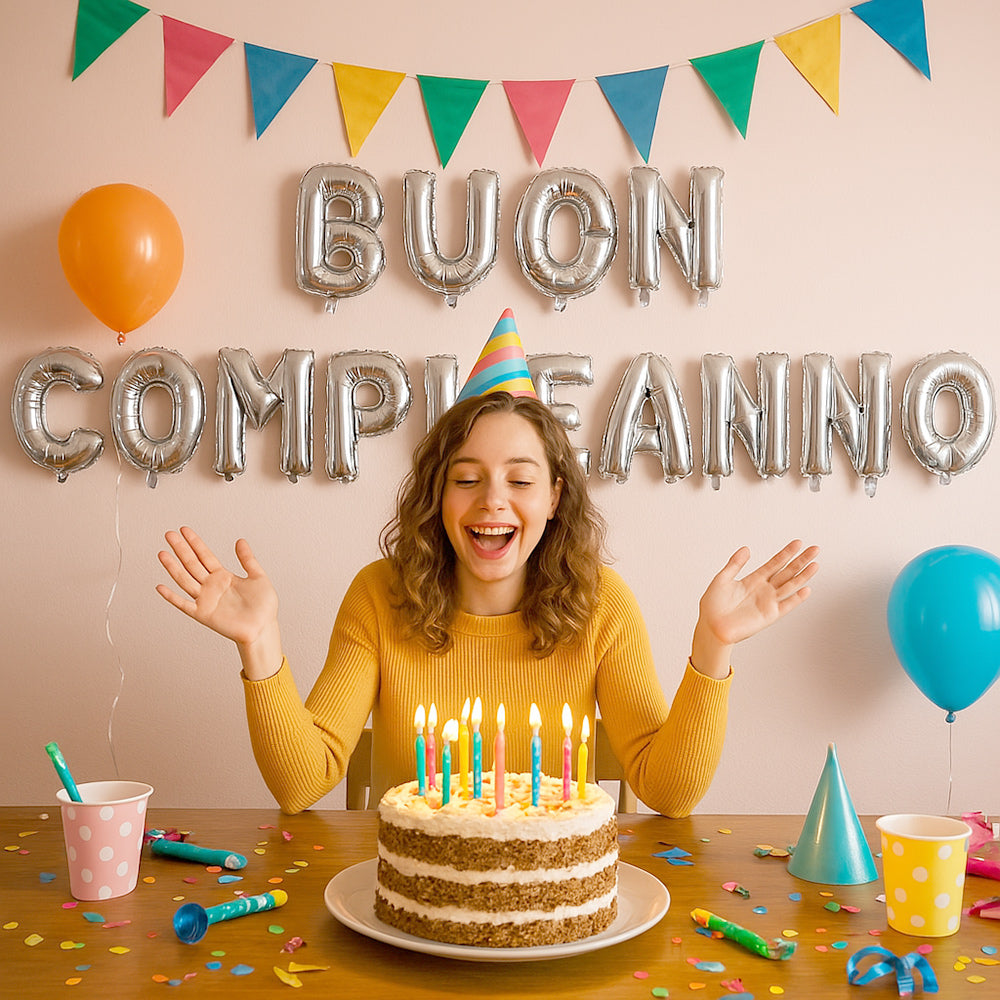 Palloncini "Tanti Auguri" – decorazione feste party - ambraled