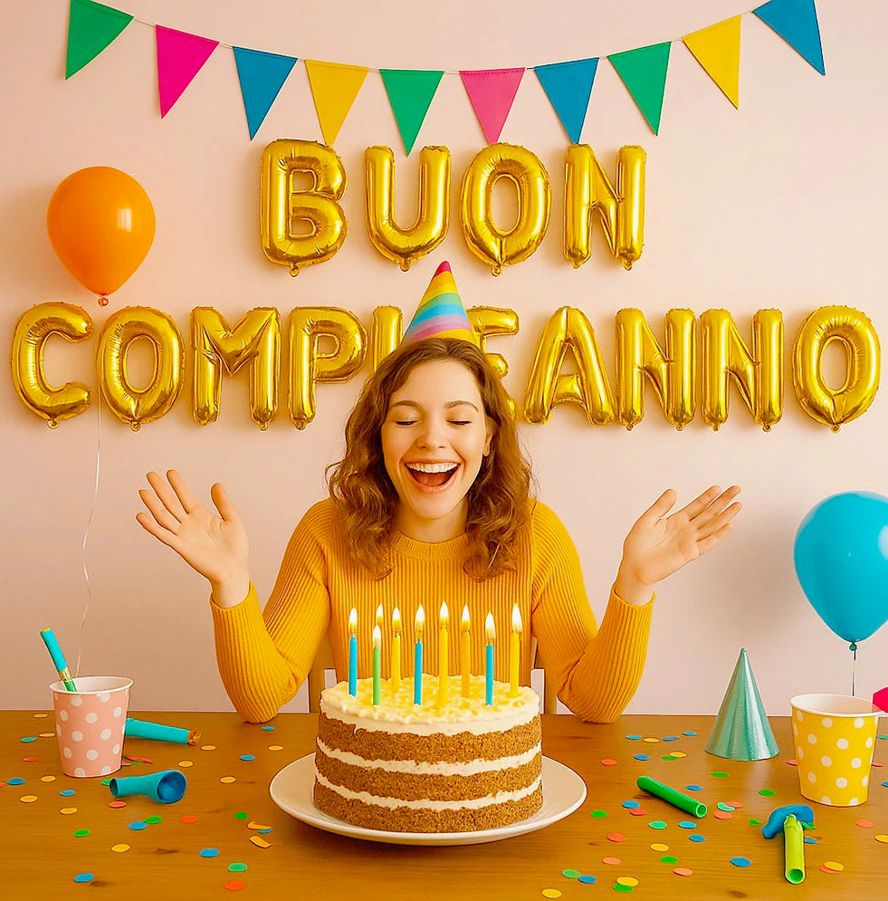 Palloncini "Tanti Auguri" – decorazione feste party - ambraled