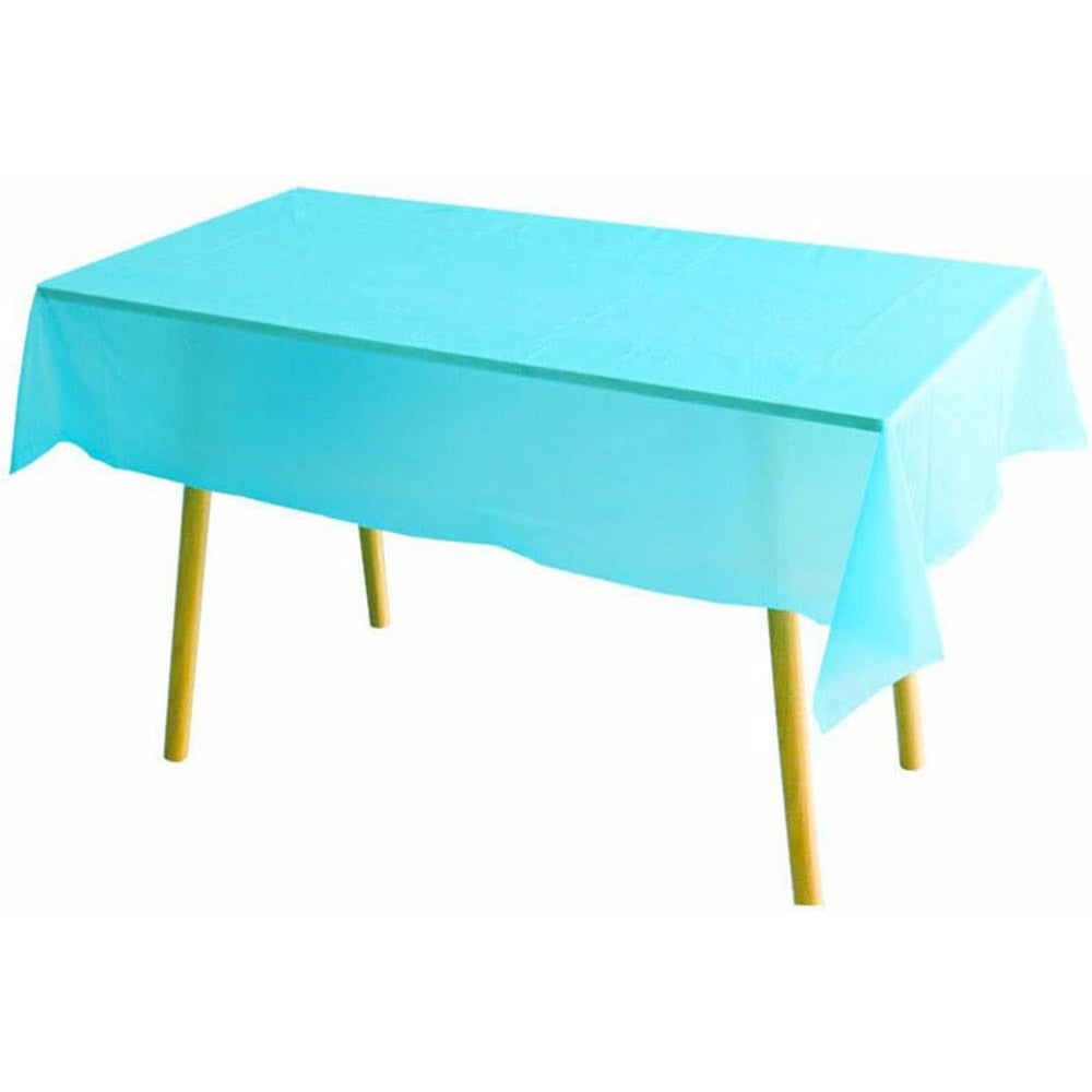 Tovaglia plastificata monouso 137x274cm allestimento feste - ambraled