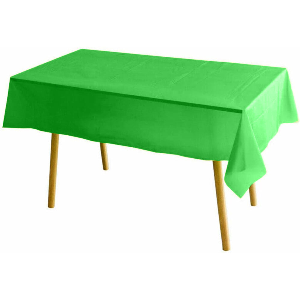 Tovaglia plastificata monouso 137x274cm allestimento feste - ambraled