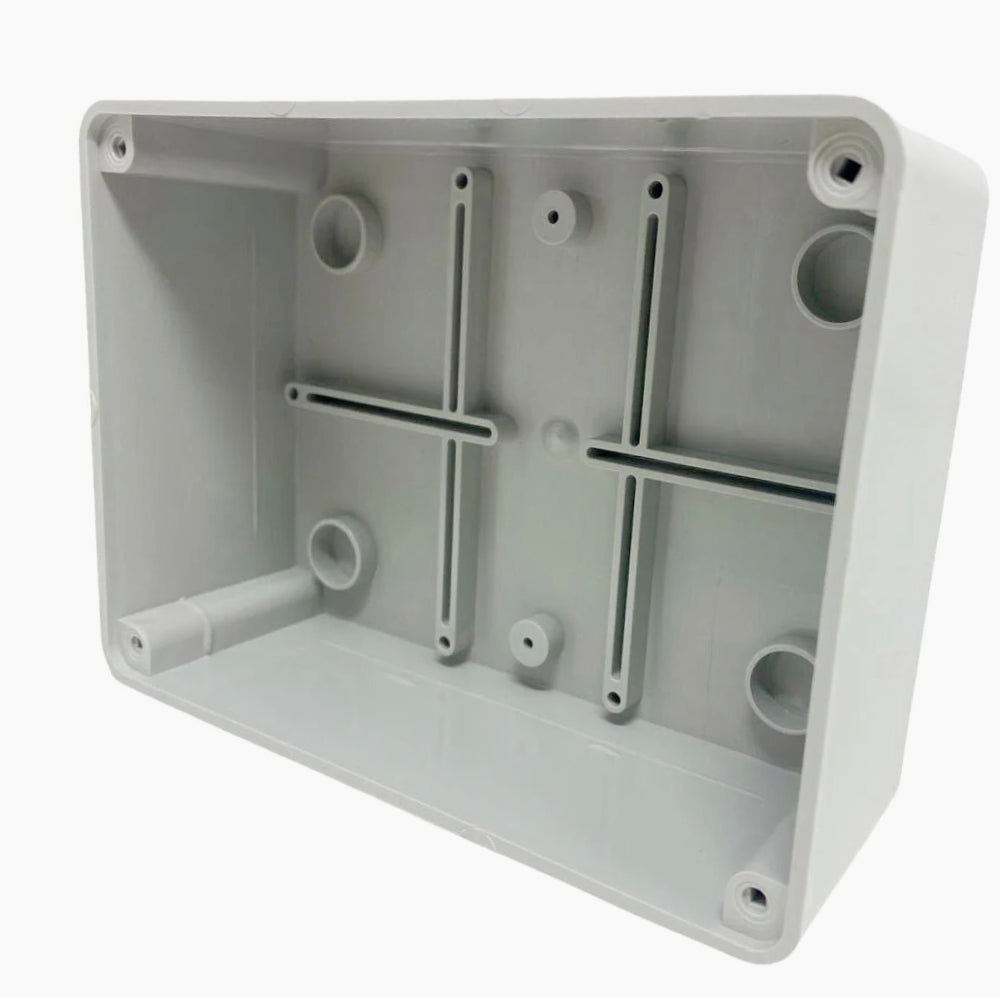 Scatola di derivazione 190x140x70 mm con coperchio a viti IP56 - ambraled