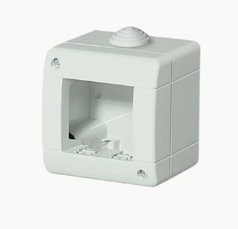 Custodia idrobox 2/3/4 posti – compatibile Living Light IP40 - ambraled