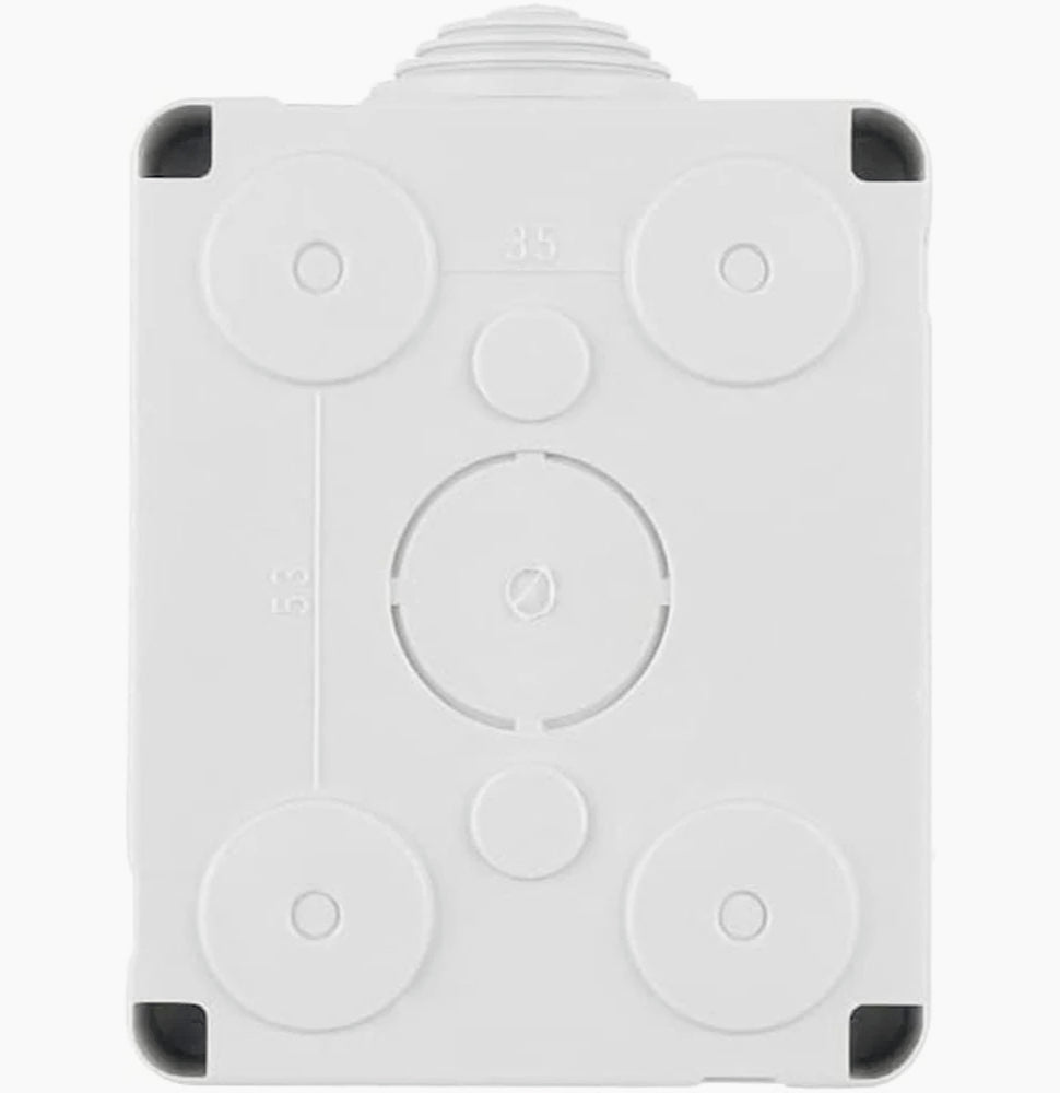 Cassetta Idrobox 2 posti – coperchio, compatibile Matix, IP55 - ambraled