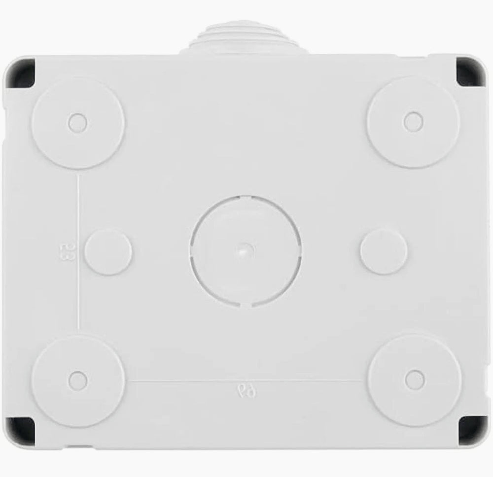 Cassetta Idrobox 3 posti – coperchio, compatibile Matix, IP55 - ambraled