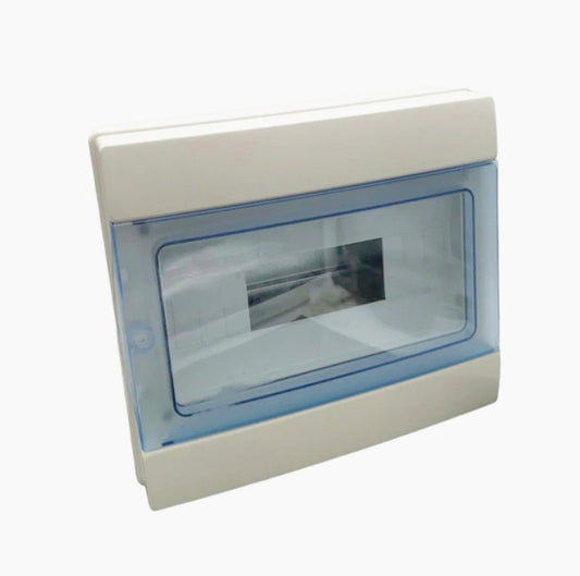 Centralino 12 moduli – IP65 con portello, quadro elettrico a stagno - ambraled
