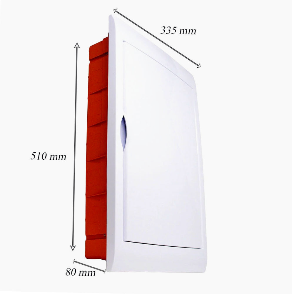 Centralino da incasso 36 moduli – IP40 per quadro elettrico - ambraled