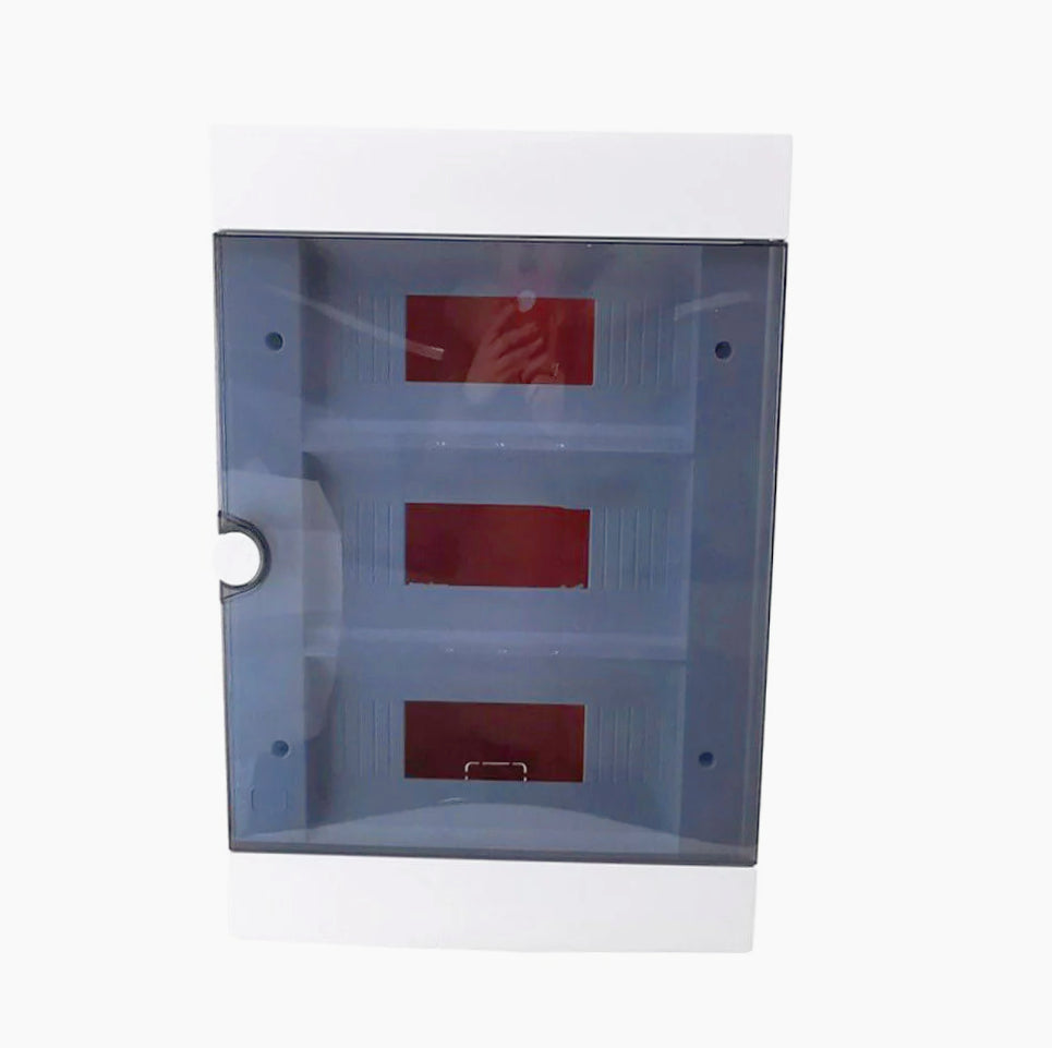 Quadro elettrico DIN 36 moduli – Centralino da incasso 3x12 con protezione IP40