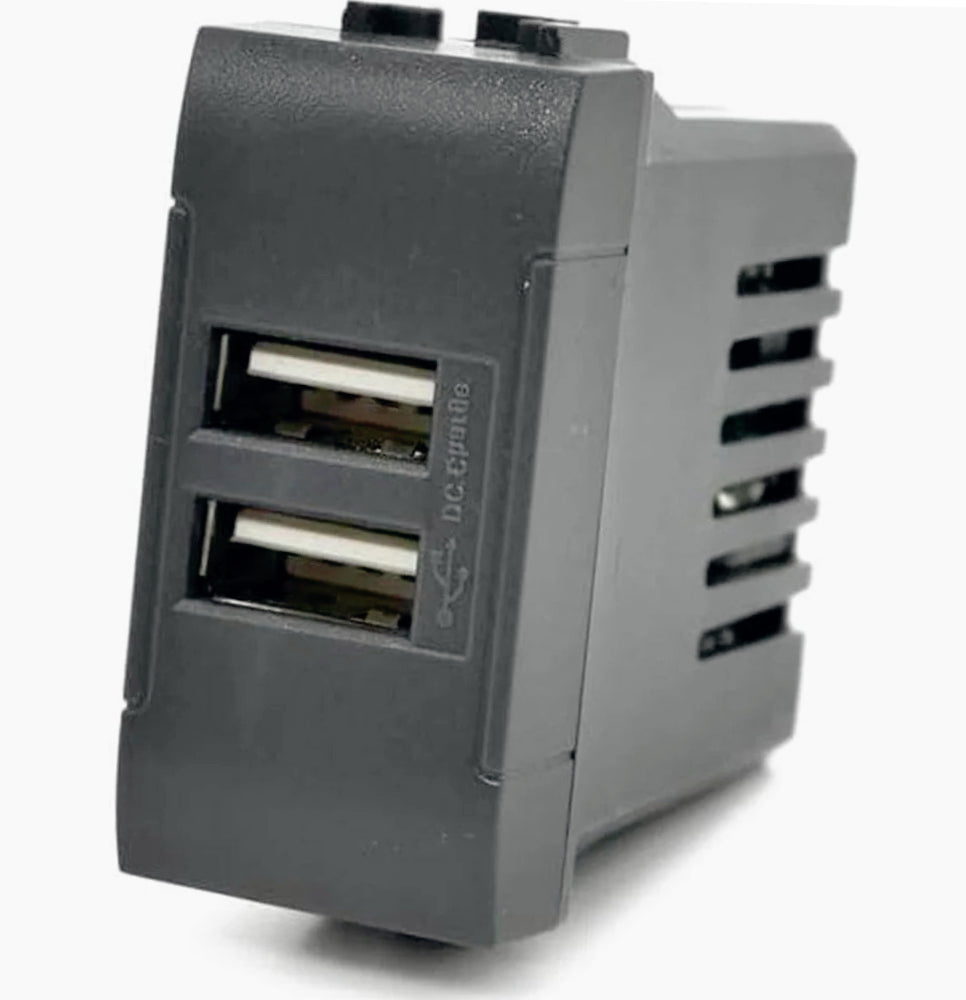 Doppia presa USB 5V – compatibile Living Light International Air - ambraled