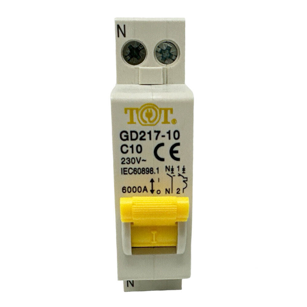 Interruttore magnetotermico 1P+N 6kA – 10-32A per quadro elettrico - ambraled