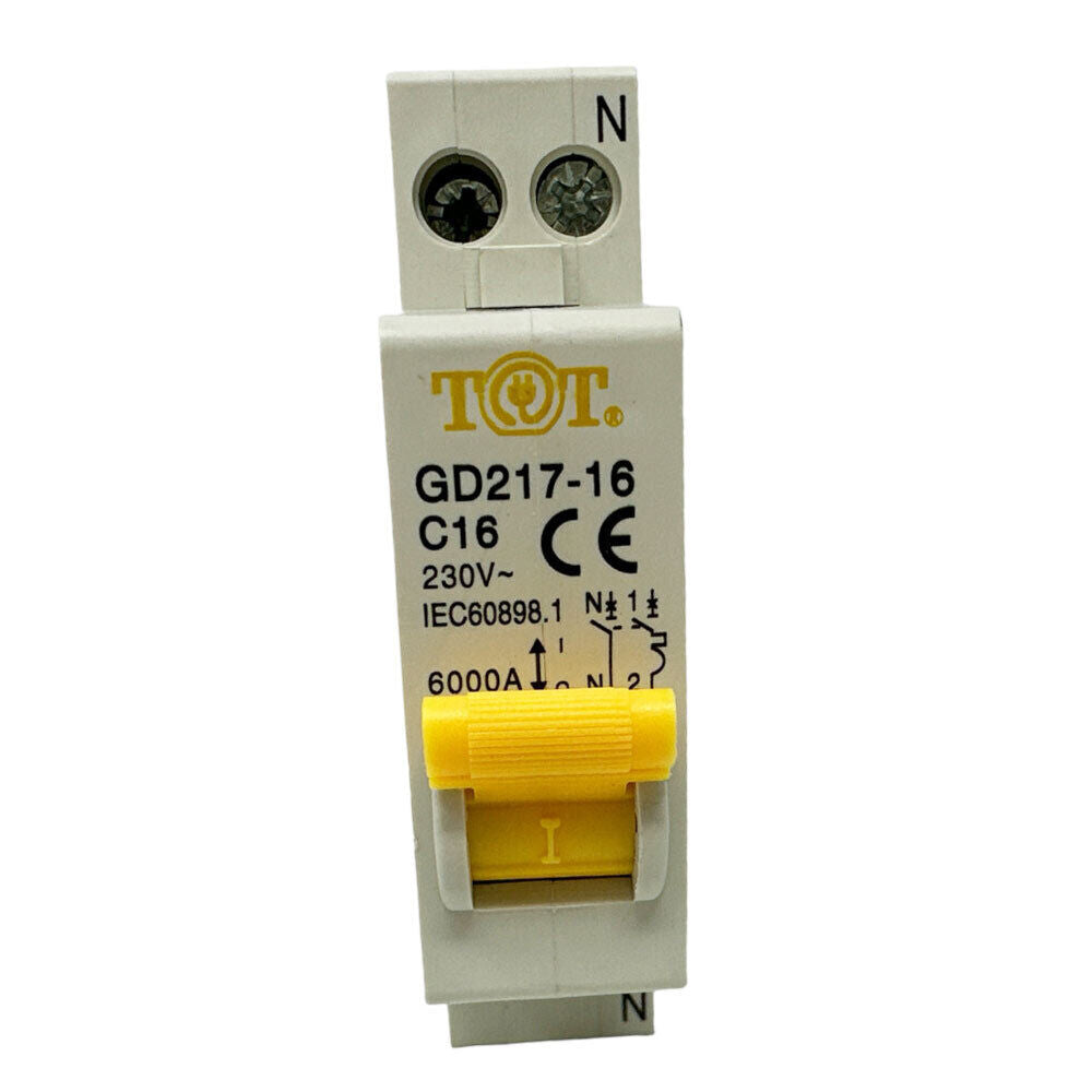 Interruttore magnetotermico 1P+N 6kA – 10-32A per quadro elettrico - ambraled