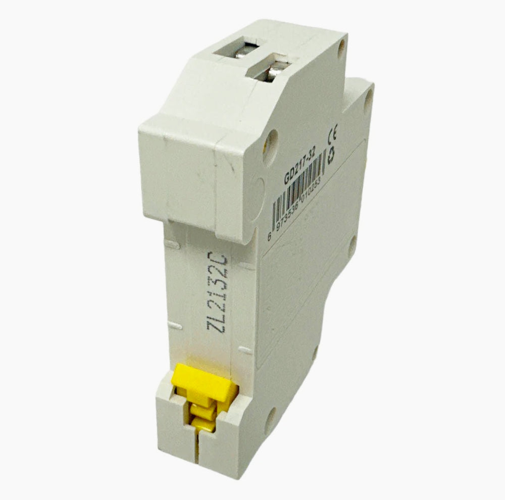 Interruttore magnetotermico 1P+N 6kA – 10-32A per quadro elettrico - ambraled