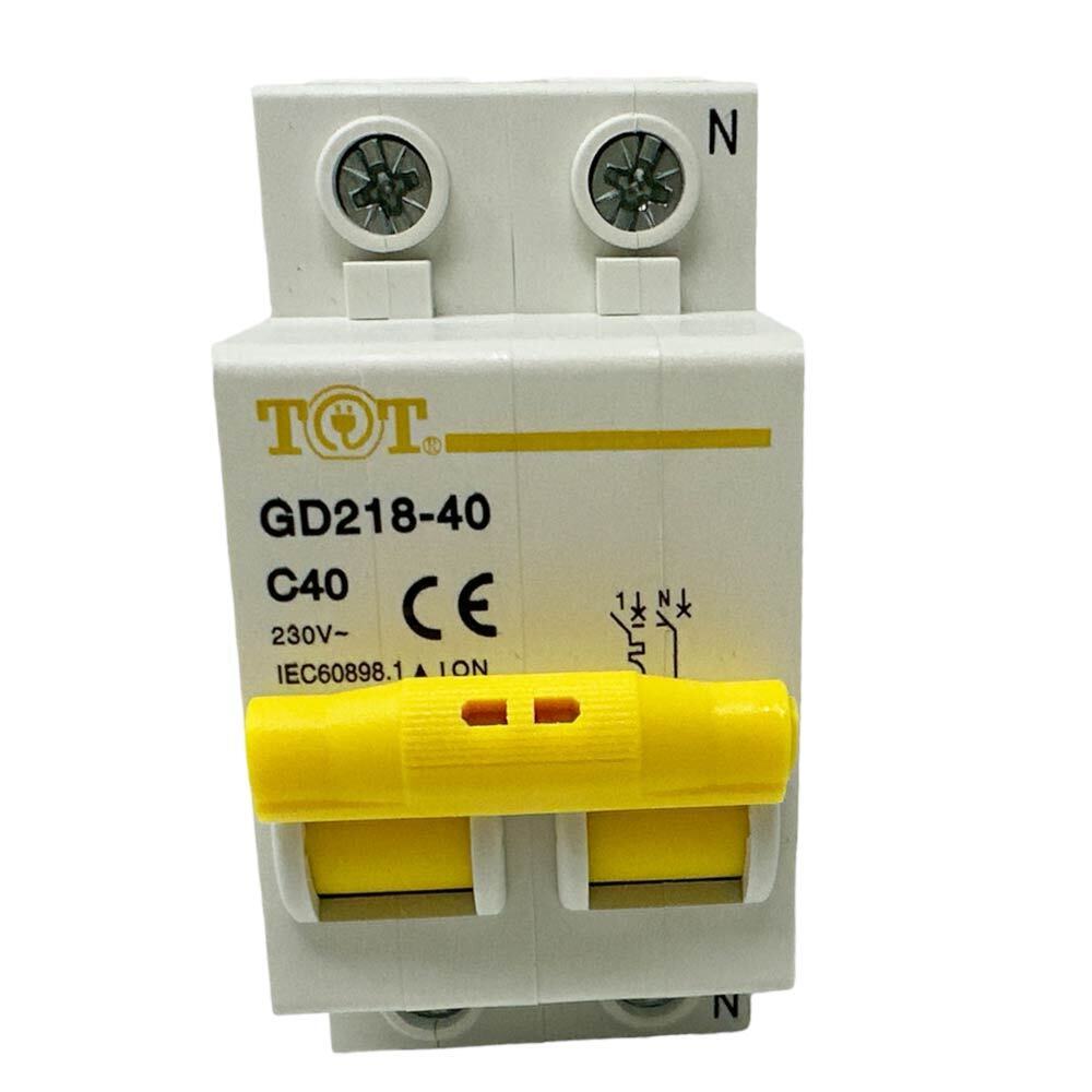 Interruttore magnetotermico 2P+N 6kA – 10-63A per quadro elettrico - ambraled