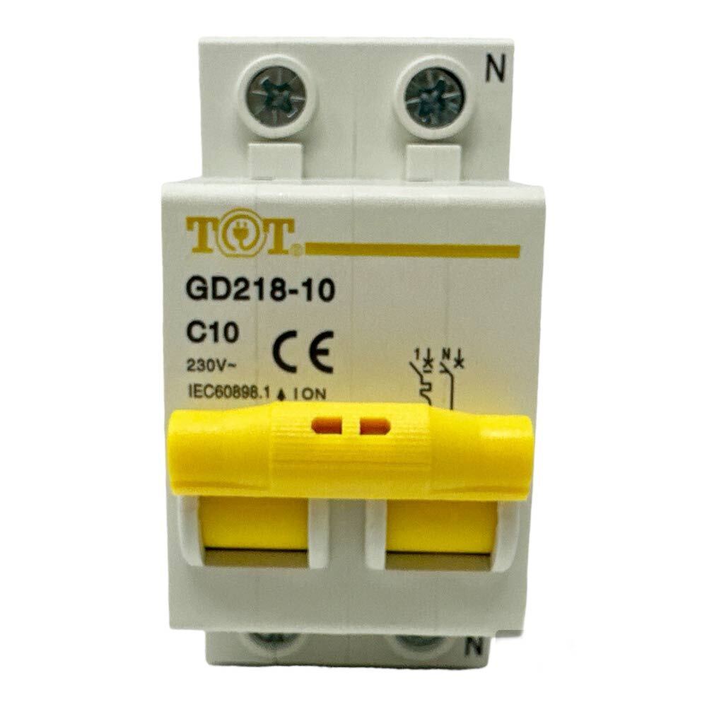Interruttore magnetotermico 2P+N 6kA – 10-63A per quadro elettrico - ambraled