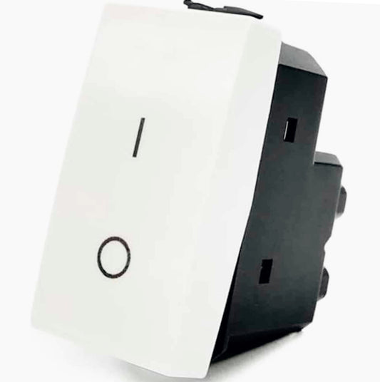 Interruttore bipolare compatibile con matix luce 16A 250V - ambraled