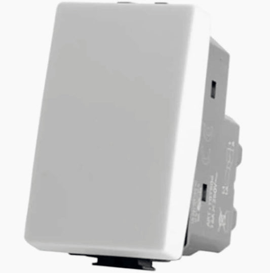 Interruttore unipolare 1P 16A 250V – compatibile con quadri Matix - ambraled