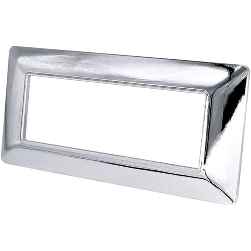 Placchetta 3 4 7 posti argento compatibile con matix cover - ambraled